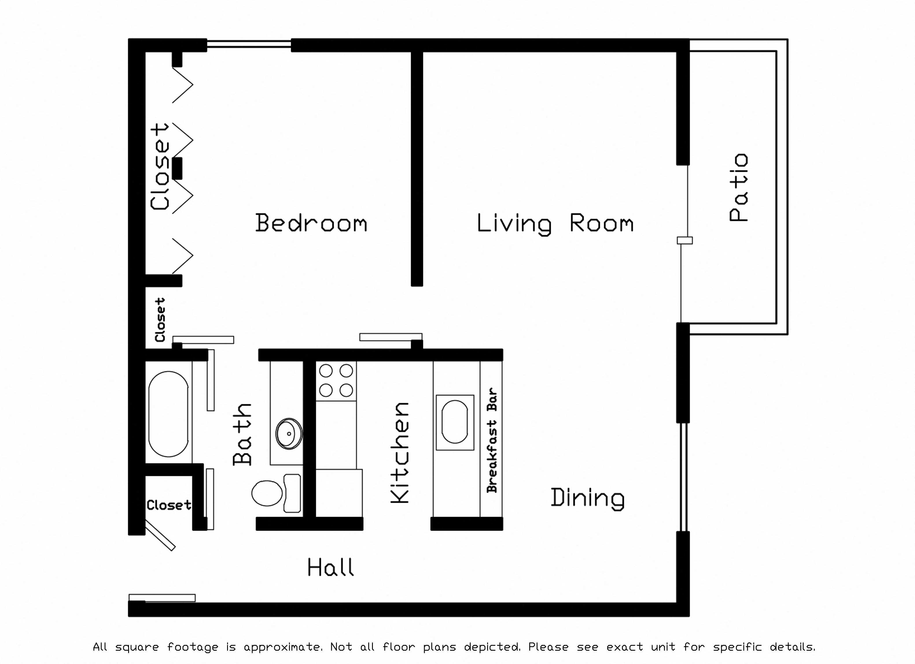 Suite A Floorplan